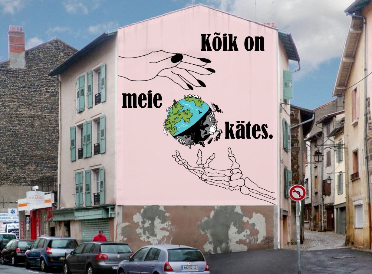 Ökodisaini koolituse kuvapilt. Kõik on meie kätes.